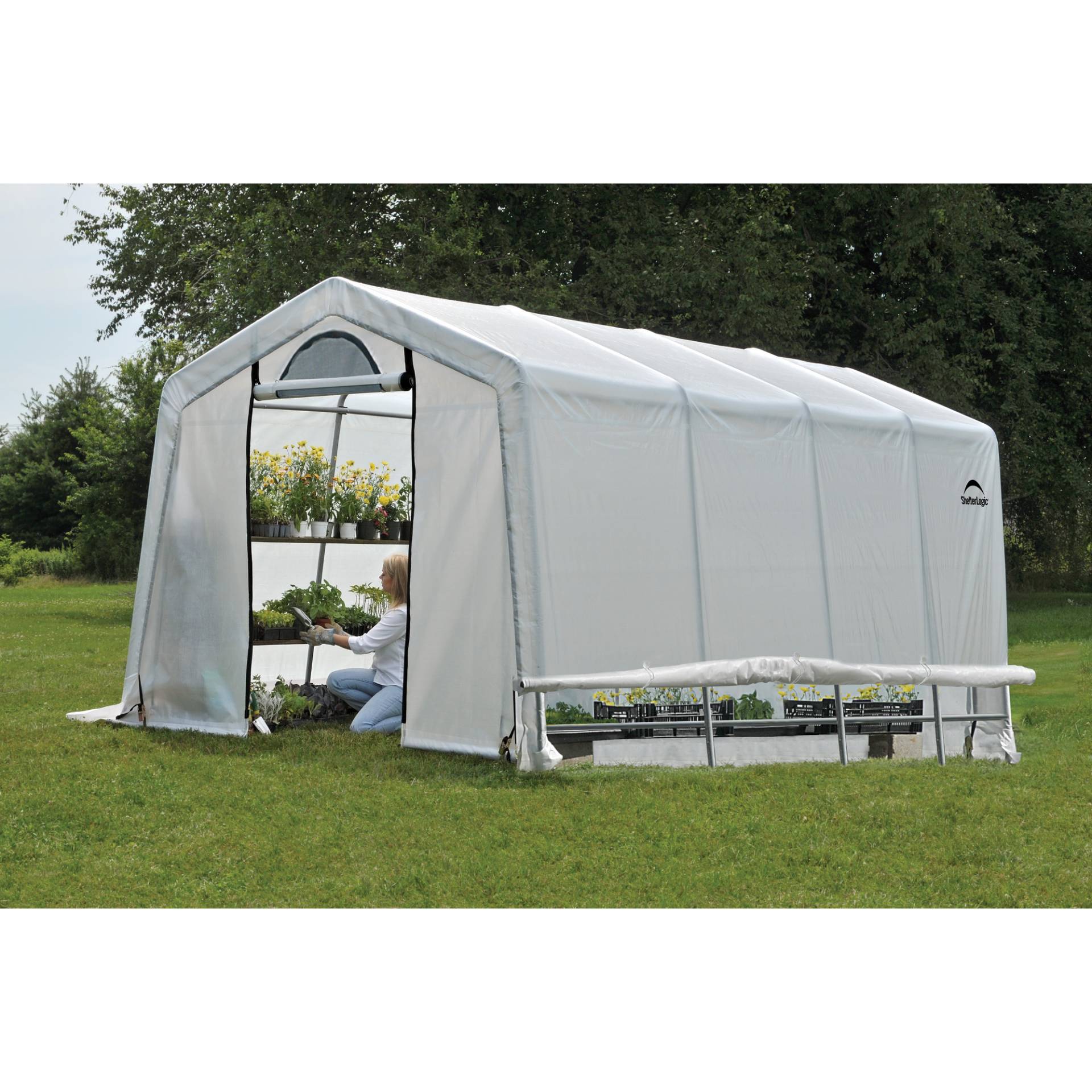 ShelterLogic Foliengewächshaus 300 x 610 x 240 cm ShelterLogic Foliengewächshaus 300 x 610 x 240 cm von Shelterlogic