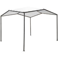 Stahl Pavillon Canopy Pacifica 1010 Hellgrau 317x317 cm - Shelterlogic von Shelterlogic
