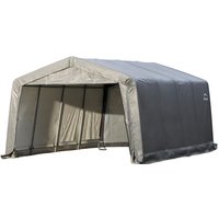 ShelterLogic Weidezelt 18m² grau Kunststoff von Shelterlogic