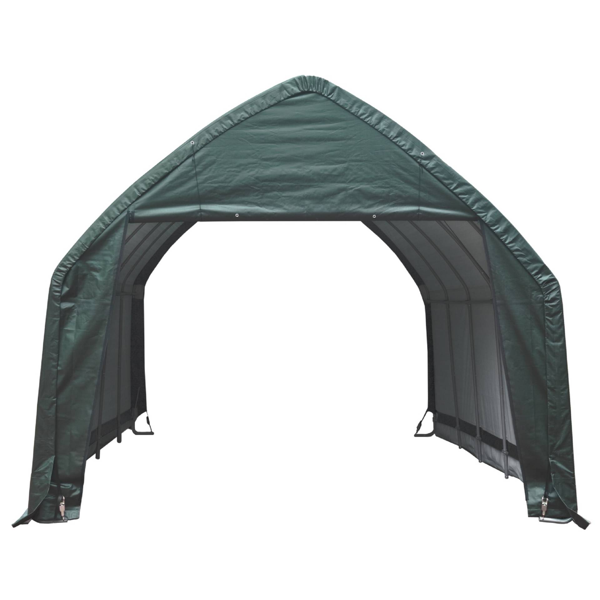 ShelterLogic Zeltgarage 'Garage-in-a-Box®' grün 610 x 390 x 370 cm von Shelterlogic
