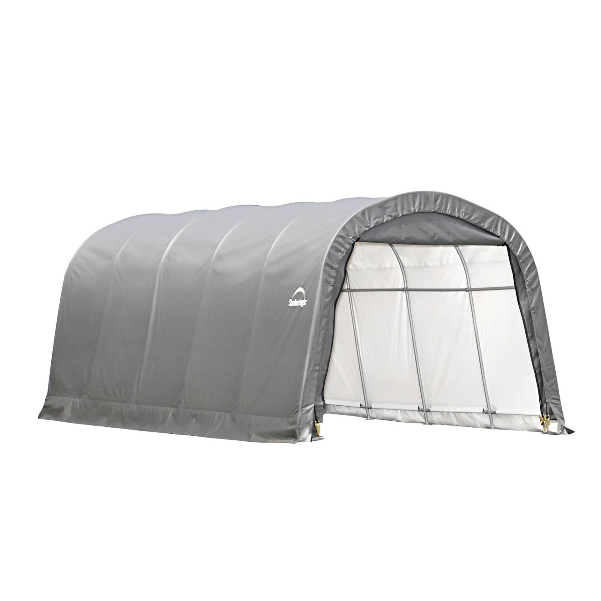 ShelterLogic Zeltgarage 'Garage-in-a-Box' grau 610 x 370 x 240 cm von Shelterlogic