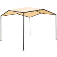 Shelterlogic - Stahl Pavillon Canopy Pacifica 1010 Beige 317x317x271 cm von Shelterlogic