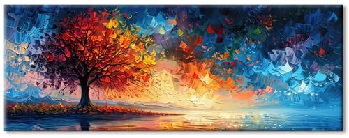 ShengDexin Leinwand Bilder Groß 120x30 cm, Poster & Kunstdrucke Baum Des Lebens, Wandbilder Wohnzimmer Art Kein Rahmen, Wandbilder Schlafzimmer Wandgemälde Zimmer Deko auf Wand Dekoration Wall Art ShengDexin Leinwand Bilder Groß 120x30 cm, Poster & Kunstdrucke Baum Des Lebens, Wandbilder Wohnzimmer Art Kein Rahmen, Wandbilder Schlafzimmer Wandgemälde Zimmer Deko auf Wand Dekoration Wall Art von ShengDexin