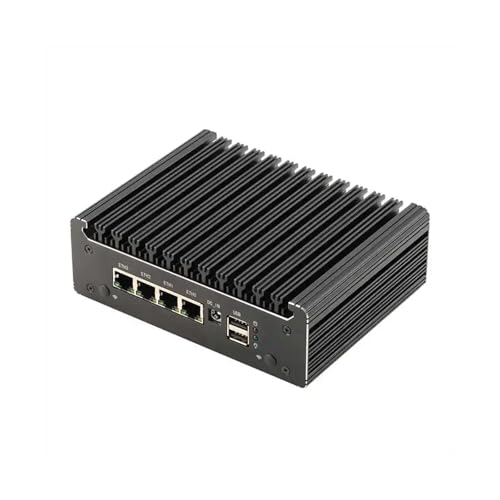 ShengOrigin Fanless Firewall Mini PC 12th Gen N100 4 * i226-V 2.5G LANs DDR4 COM USB-C Support PF-Sense, OPNsense, 16GB DDR4 512GB NVMe ShengOrigin Fanless Firewall Mini PC 12th Gen N100 4 * i226-V 2.5G LANs DDR4 COM USB-C Support PF-Sense, OPNsense, 16GB DDR4 512GB NVMe von ShengOrigin