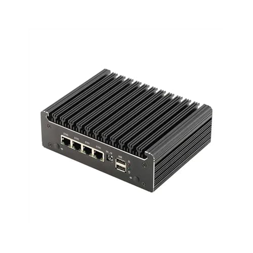 ShengOrigin Fanless Firewall Mini PC Pentium N6005 4 * i226-V 2.5G LANs 2 * DDR4 COM USB-C Support PF-Sense, OPNsense, 4GB DDR4 128GB NVMe ShengOrigin Fanless Firewall Mini PC Pentium N6005 4 * i226-V 2.5G LANs 2 * DDR4 COM USB-C Support PF-Sense, OPNsense, 4GB DDR4 128GB NVMe von ShengOrigin