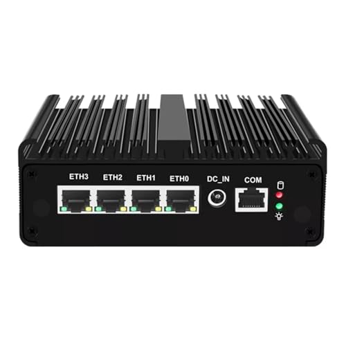 ShengOrigin Firewall Industrial Lüfterlose Mini PC Celeron J4125 4X i226-V Mini Router No Ram No Storage Unterstützung PF-Sense OPNsense ShengOrigin Firewall Industrial Lüfterlose Mini PC Celeron J4125 4X i226-V Mini Router No Ram No Storage Unterstützung PF-Sense OPNsense von ShengOrigin