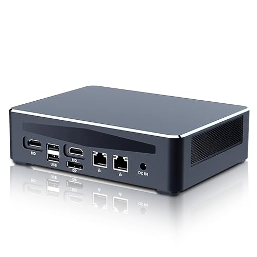 ShengOrigin Mini PC 13th Gen Gaming PC Core i9-13900H (14C/20T, up to 5.4GHz), 32GB DDR5/512GB NVMe SSD Mini Desktop, 2 * 2.5G LAN/8K@60Hz/WiFi6/USB 3.2/BT5.2/Win11 Pro, Gamer Computer von ShengOrigin