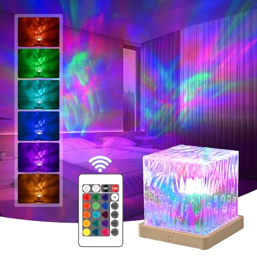 Shenjia Nordlicht Projektor: Sternenhimmel-Projektor mit 16 Farben, der eine Atmosphäre des Nordlicht schafft 3D-Hologramm-Projektor, polarlicht projektor lampe als dekorative Zimmerlampe für Kinder Shenjia Nordlicht Projektor: Sternenhimmel-Projektor mit 16 Farben, der eine Atmosphäre des Nordlicht schafft 3D-Hologramm-Projektor, polarlicht projektor lampe als dekorative Zimmerlampe für Kinder von Shenjia
