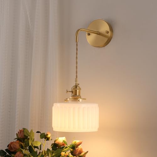 Shenmoyl Akku Wandleuchte Innen, Wandlampe Vintage mit Fernbedienung Dimmbar, Nachttischlampe Aufladbar Höhenverstellbar Für Bedside Bedroom Indoor Doorway Shenmoyl Akku Wandleuchte Innen, Wandlampe Vintage mit Fernbedienung Dimmbar, Nachttischlampe Aufladbar Höhenverstellbar Für Bedside Bedroom Indoor Doorway von Shenmoyl