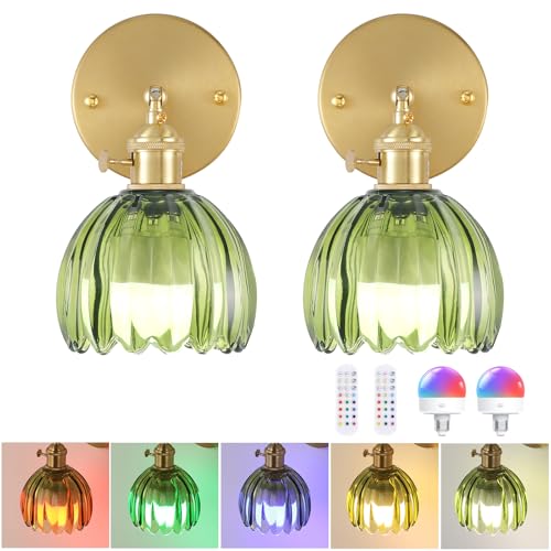 Shenmoyl Vintage Wandleuchte Innen Akku 2 Stück Gold LED Wandlampe Ohne Stromanschluss Touch Control 3 Helligkeitsstufen mit Fernbedienung für Badezimmer Schlafzimmer Flur Wohnzimmer Shenmoyl Vintage Wandleuchte Innen Akku 2 Stück Gold LED Wandlampe Ohne Stromanschluss Touch Control 3 Helligkeitsstufen mit Fernbedienung für Badezimmer Schlafzimmer Flur Wohnzimmer von Shenmoyl
