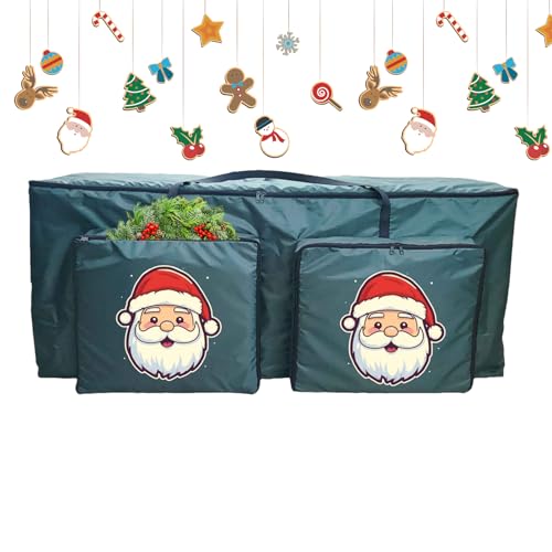Christbaum Aufbewahrungstasche | Kranzbeutel Mit 2 Fronttaschen | Weihnachtskranz Aufbewahrungsbehälter,Für Waschraum Garage Wohnung Reise Wohnheim Christbaum Aufbewahrungstasche | Kranzbeutel Mit 2 Fronttaschen | Weihnachtskranz Aufbewahrungsbehälter,Für Waschraum Garage Wohnung Reise Wohnheim von Shenrongtong