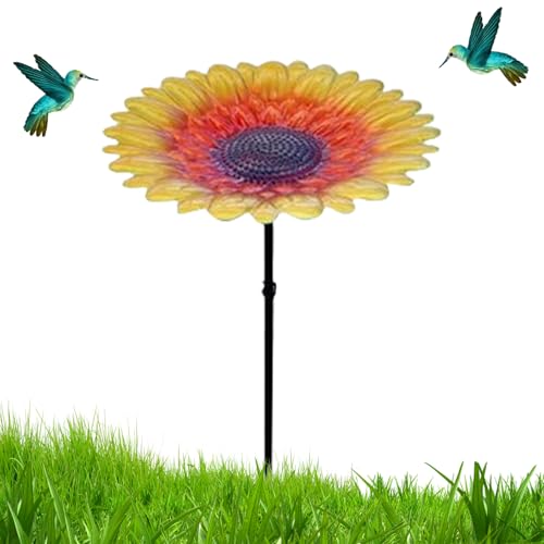 Futterspender für Wildvögel | Blumen-Vogelfutterstation – Garten-Badewannentablett aus Metall, Blumen-Vogeltränke für Hof, Rasen, Dekoration, Außenhaus, Terrasse, Terrasse Futterspender für Wildvögel | Blumen-Vogelfutterstation – Garten-Badewannentablett aus Metall, Blumen-Vogeltränke für Hof, Rasen, Dekoration, Außenhaus, Terrasse, Terrasse von Shenrongtong