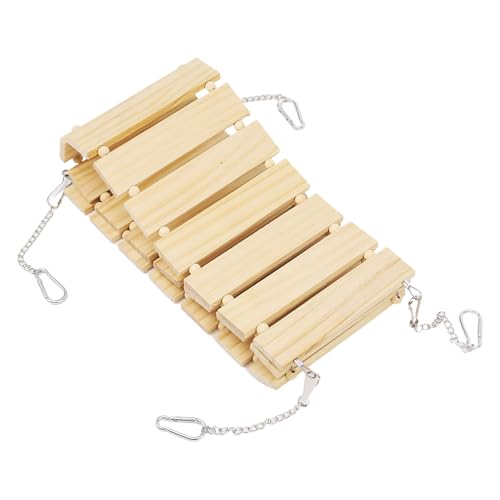 Hühnerstall Schaukel - Wetterfester Holz-Vogelständer Mit Standfestigkeit | Robustes Beschäftigungs-Spielzeug Und Anti-Langeweile-Zubehör Für Hühnerstall Hähne Küken Hennen von Shenrongtong