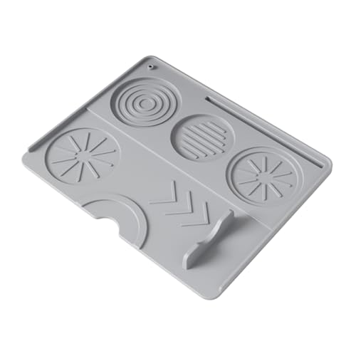 Kaffee-Tamper-Pad | Silikon-Tamping-Siebträger-Halter-Matte – hitzebeständiges Stations-Bar-Werkzeug für Arbeitsplatte, Morgen, Reisen, Zuhause, Geburtstag, Enthusiasten, Männer und Frauen von Shenrongtong