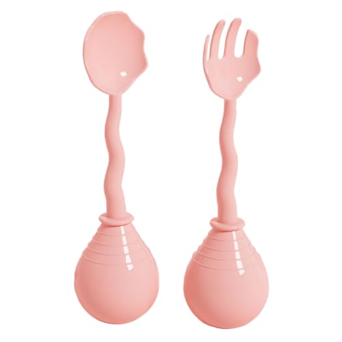 Kleinkindlöffel - Flexibles Kinderbesteck - Isolierte Babybesteck Für Kindergarten, Restaurant Und Zuhause Kleinkindlöffel - Flexibles Kinderbesteck - Isolierte Babybesteck Für Kindergarten, Restaurant Und Zuhause von Shenrongtong