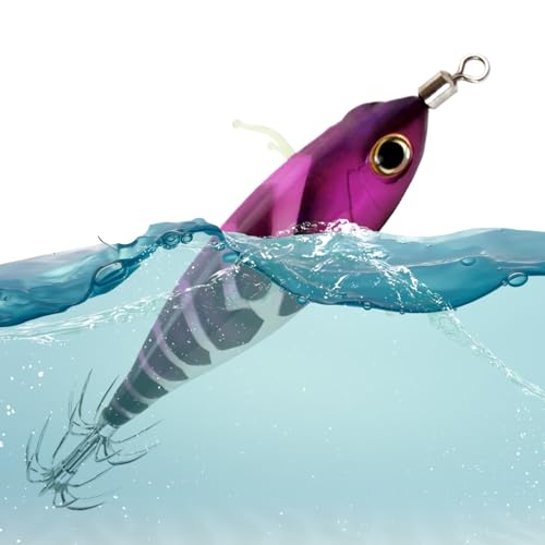 Köder Für Tintenfisch - Leuchtkörper Köder | Schwimmköder Imitation Realist. fluoreszierender Angelköder für Enthusiasten Anfänger von Shenrongtong