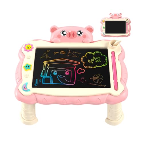 LCD Schreibtafel,Wiederbeschreibbare Maltafel - Tragbare Kunstmaterialien Für Kinder, Wiederbeschreibbare LCD Schreibtafel Mit Ständer Für Handschriftübungen von Shenrongtong