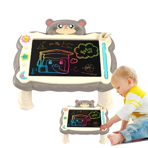 LCD-Zeichentablett - Wiederbeschreibbare Maltafel,Tragbare Kunstmaterialien Für Kinder, Wiederbeschreibbare LCD Schreibtafel Mit Ständer Für Handschriftübungen von Shenrongtong