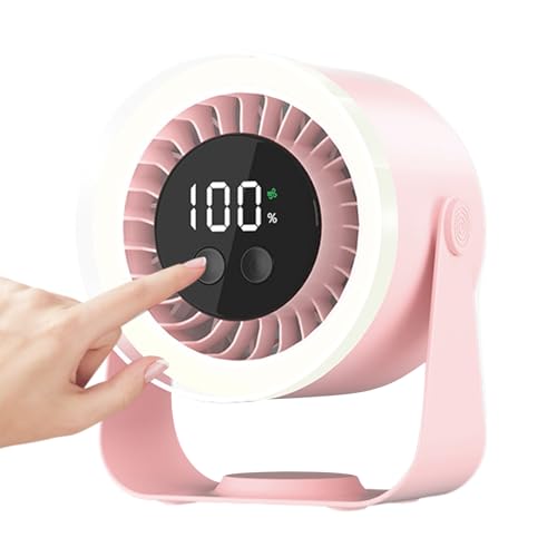Leiser Tischventilator | Leiser 10-Stufen Kühlventilator - USB-aufladbarer Luftzirkulator für Wohnung Arbeitsplatz Studenten Belüftung Leiser Tischventilator | Leiser 10-Stufen Kühlventilator - USB-aufladbarer Luftzirkulator für Wohnung Arbeitsplatz Studenten Belüftung von Shenrongtong