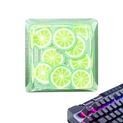 Niedliche Tastenkappe, Tastatur-Tastenkappen-Set - Süße Schlüsselkappen Candy Fruit Keycaps,Dekoratives Computerzubehör, DIY-Obst-Tastenkappen verbessern Ihr Tipperlebnis von Shenrongtong