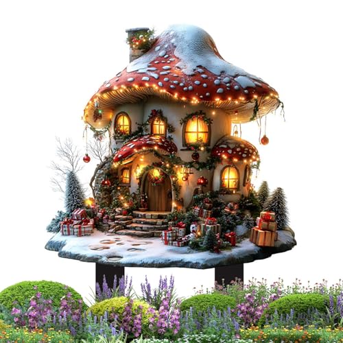 Shenrongtong Gartenstäbe Deko | Acryl Gartenstäbe für Blumentöpfe,Wetterfeste Feenstab 2D Flachzeichen für Terrasse Weg Rasen Bauernhaus Garten Shenrongtong Gartenstäbe Deko | Acryl Gartenstäbe für Blumentöpfe,Wetterfeste Feenstab 2D Flachzeichen für Terrasse Weg Rasen Bauernhaus Garten von Shenrongtong