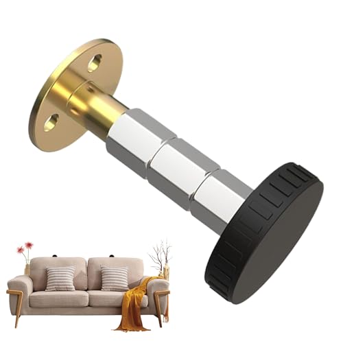 Shenrongtong Kopfteilschutz Für Die Wand | Stopper Mit Gewinde Für Wandmontage - Anti-Rutsch Verstellbares Möbelzubehör Für Schränke Sofas Nachttische Kinder Erwachsene von Shenrongtong