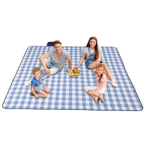 Shenrongtong Outdoor-Picknickmatte, Picknick-Zeltmatte, Faltbare wasserdichte Decke für Stadion, Outdoor-Bodendecke für Konzerte, Camping, Picknicks, Strandausflüge, Reisen von Shenrongtong