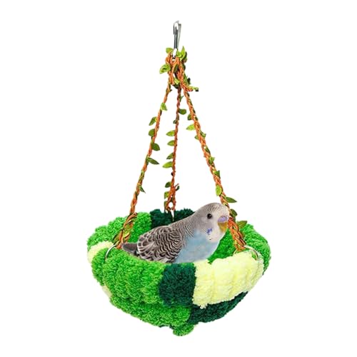 Shenrongtong Warmes Vogelbett | Plüschiges Winter Kuscheliges Papageiennest - Haustierbedarf Für Schlafen Verstecken Nisten Spielen Voliere Ruhen Zucht Außenhaltung Shenrongtong Warmes Vogelbett | Plüschiges Winter Kuscheliges Papageiennest - Haustierbedarf Für Schlafen Verstecken Nisten Spielen Voliere Ruhen Zucht Außenhaltung von Shenrongtong