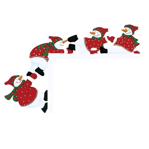 Shenrongtong Weihnachtliche Türdeko Eckdekoration - Zweiseitige Wandskulptur,Dekorativer Türsturz Weihnachtsschmuck | Für Schlafzimmer Wohnzimmer Kamin Fenster Wandschrank Shenrongtong Weihnachtliche Türdeko Eckdekoration - Zweiseitige Wandskulptur,Dekorativer Türsturz Weihnachtsschmuck | Für Schlafzimmer Wohnzimmer Kamin Fenster Wandschrank von Shenrongtong