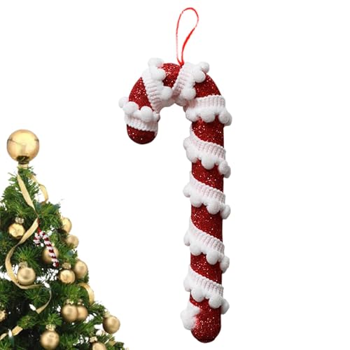 Weihnachtsbaum-Zuckerstange, Schaumstoff-gedrehte Krücken-Ornamente für Weihnachten, Süßigkeitenhandwerk, Weihnachtsfeier, Dekoration für Weihnachtsbaum, Zuckerstange, Ornamente Weihnachtsbaum-Zuckerstange, Schaumstoff-gedrehte Krücken-Ornamente für Weihnachten, Süßigkeitenhandwerk, Weihnachtsfeier, Dekoration für Weihnachtsbaum, Zuckerstange, Ornamente von Shenrongtong