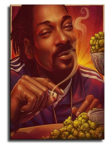 Shenywell Leinwand Bilder Snoop Dogg Leinwandkunst und modernes Familienschlafzimmer Qc36Zp 60x90cm Kein Rahmen von Shenywell