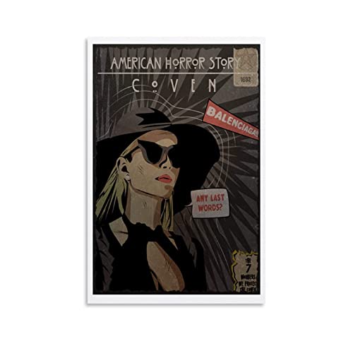Shenywell Poster Kunstdrucke American Horror Story Poster-Cover, modernes Familien-Schlafzimmer-Dekor-Poster 40x50cm Kein Rahmen von Shenywell