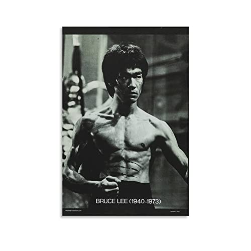 Shenywell Poster Kunstdrucke Bruce Lee Poster 40x50cm Kein Rahmen von Shenywell