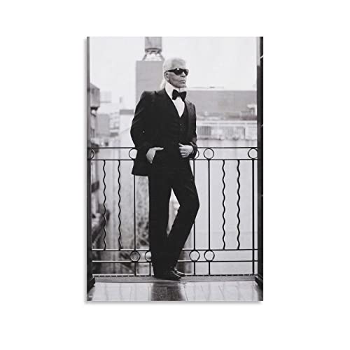 Shenywell Poster Kunstdrucke Karl Lagerfeld-238 Poster, Leinwand, Kunstposter und Wandkunst, Bilddruck, modernes Familienschlafzimmer, Dekorationsposter 30x40cm Kein Rahmen von Shenywell