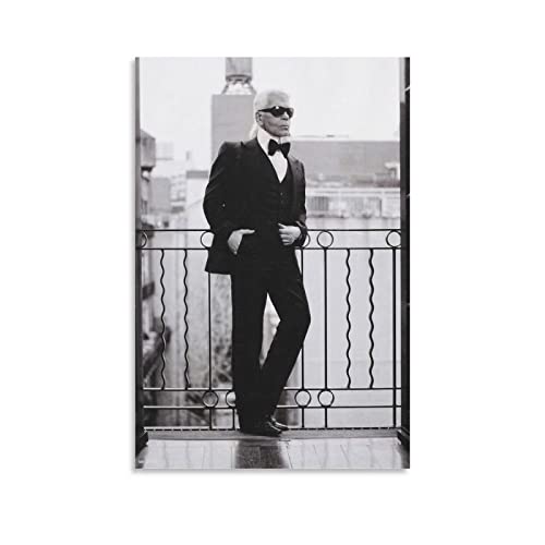 Shenywell Poster Kunstdrucke Karl Lagerfeld-238 Poster, Leinwand, Kunstposter und Wandkunst, Bilddruck, modernes Familienschlafzimmer, Dekorationsposter 50x70cm Kein Rahmen von Shenywell