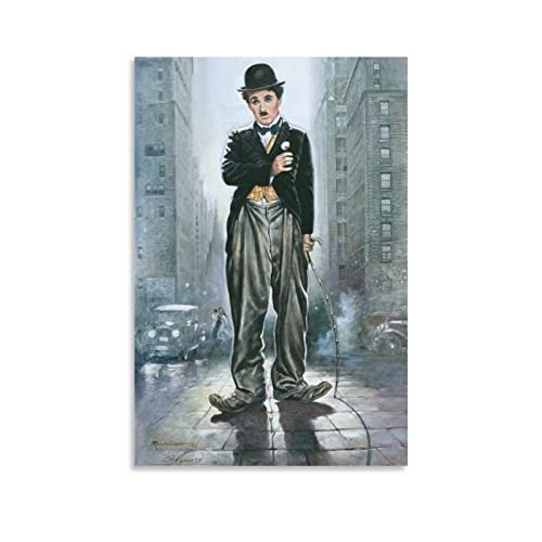 Shenywell Wanddeko Poster Charlie Chaplin 30x40cm Kein Rahmen von Shenywell