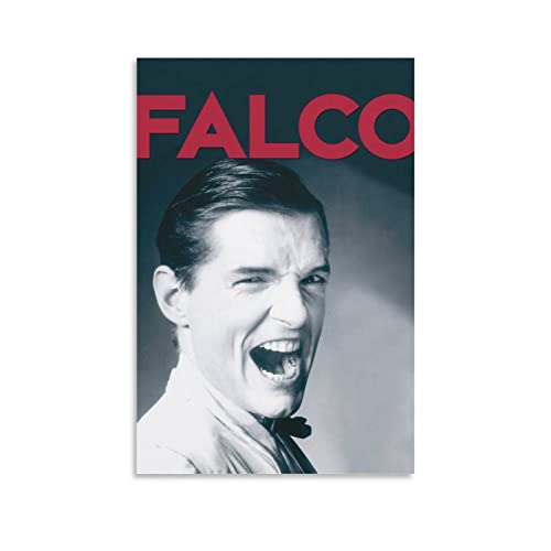 Shenywell Wanddeko Poster Falco Musiker-Poster, Raumdekoration für Teenager, Mädchen, Wandgemälde, Heimdekoration, Küche 50x70cm Kein Rahmen von Shenywell