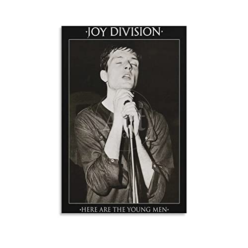 Shenywell Wanddeko Poster Ian Curtis Poster Dekorative Malerei Leinwand Wandkunst Wohnzimmer Poster Schlafzimmer Malerei 60x80cm Kein Rahmen von Shenywell