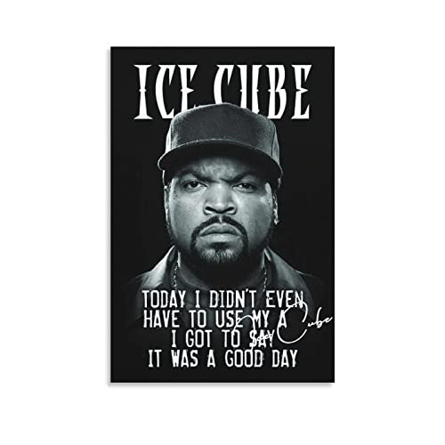 Shenywell Wanddeko Poster Ice Cube (3) Poster auf Bilder für Schlafzimmer, Geschenke, Dekor für Männer und Frauen, 50x70cm Kein Rahmen von Shenywell