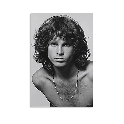 Shenywell Wanddeko Poster Jim Morrison Poster Dekorative Malerei Leinwand Wandkunst Wohnzimmer Poster Schlafzimmer Malerei 30x40cm Kein Rahmen von Shenywell