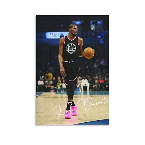 Shenywell Wanddeko Poster Kevin Durant Leinwand 50x70cm Kein Rahmen von Shenywell