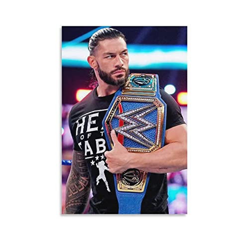 Shenywell Wanddeko Poster Roman Reigns Cool 3 für Wohnzimmer, ästhetische Raumdekoration, Gemälde für Schlafzimmer 50x70cm Kein Rahmen von Shenywell