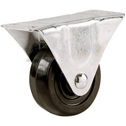 Shepherd Hardware 2 weiches Gummi Starre Platte Caster, 9482 von Select Hardware