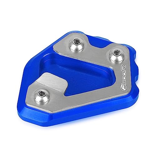 Motorrad-Ständerpolster Für B&MW F800 F 800 R GT F800R F800GT 2016-2021 Motorrad Zubehör CNC Flache Fuß Seite Stehen Vergrößern Verlängerung Kickstand Platte (Color : F800R logo-01) von SherAf