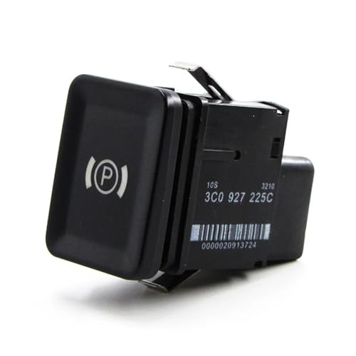 SherAf Elektronischer Handbremsknopf Auto Elektronische Handbremse Parkschalter Bremstaste Für Passat B6 CC 3C 2006-2012 3C0927225C von SherAf