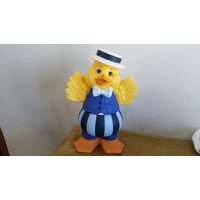 Keramik Ente Mit Pumphose Bedeckt Schale | #653-Bonbonniere Keramik Ente Mit Pumphose Bedeckt Schale | #653-Bonbonniere von SherrysCeramicCrafts