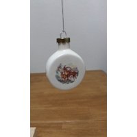 Keramik Glasiert Wildlife Ornament | # 806-Big Gehörnter Hirsch Auf Beiden Seiten Für Verzierung von SherrysCeramicCrafts
