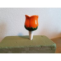 Keramik Glasierte Mandarine Blumentopf | #59 von SherrysCeramicCrafts