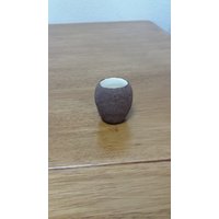 Keramik Kleine Braune Sandsteinvase Mit Klarer Glasur Auf Der Innenseite Vase | # 341D Keramik Kleine Braune Sandsteinvase Mit Klarer Glasur Auf Der Innenseite Vase | # 341D von SherrysCeramicCrafts