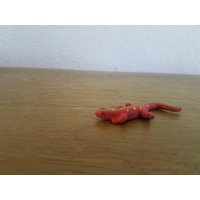 Keramik Kleine Eidechse | #915 | Rost, Gelb & Grün von SherrysCeramicCrafts